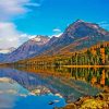 Lake McDonald In Montana Paint By Numbers