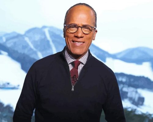 Lester Holt American Journalist Paint By Numbers