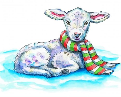 Little Lamb Paint By Numbers