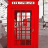 London Telephone Box Paint By Numbers