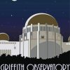 Los Angeles Griffith Observatory Poster Paint By Numbers