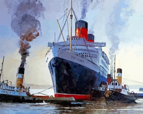 MS Queen Elizabeth Paint By Numbers