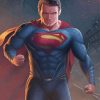 Man Of Steel Paint By Numbers