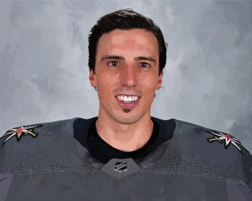 Marc André Fleury Ice Hockey Goaltender Paint By Numbers