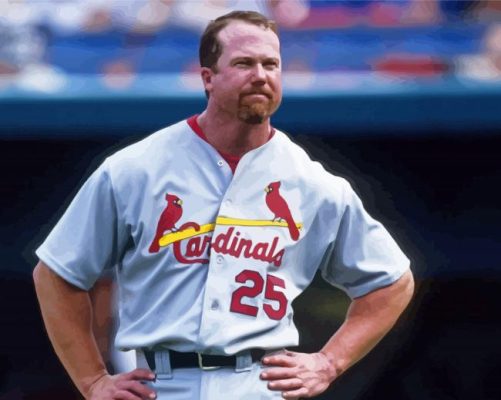 Mark McGwire Paint By Numbers