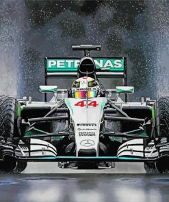 Mercedes F1 Paint By Numbers