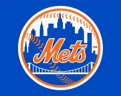 Mets Logo Paint By Numbers