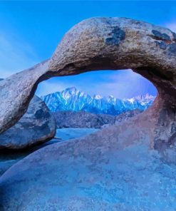 Mobius Arch Lone Pine California Paint By Numbers