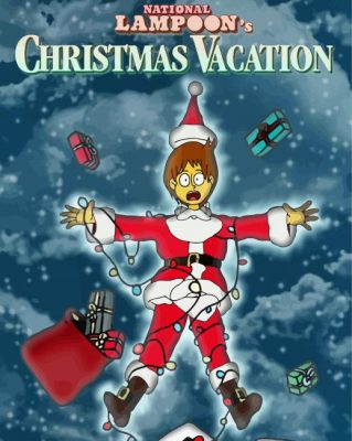 National Lampoon's Christmas Vacation Art Paint By Numbers