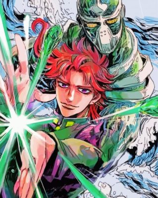 Noriaki Kakyoin Paint By Numbers