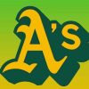 Oakland A's Illustration Paint By Numbers