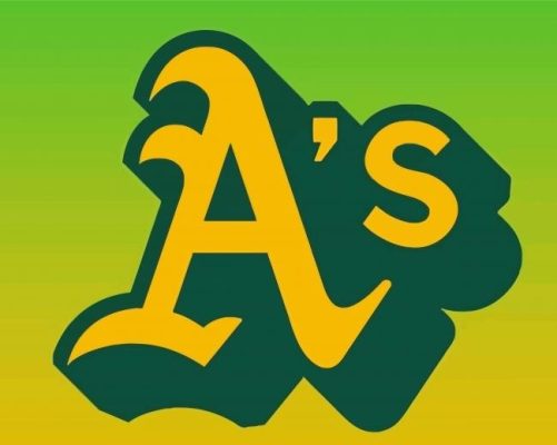 Oakland A's Illustration Paint By Numbers