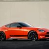 Orange Fairlady Car Paint By Numbers