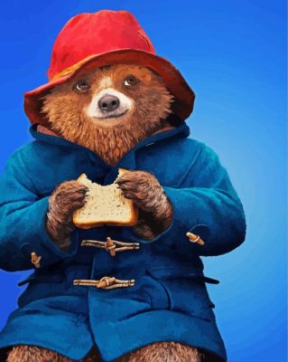 Paddington The Bear Paint By Numbers