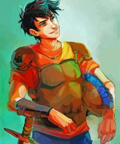 Percy Jackson And The Olympians Art Paint By Numbers