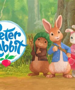 Peter Rabbit Poster Paint By Numbers