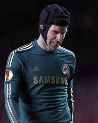 Petr Čech Footballer Paint By Numbers