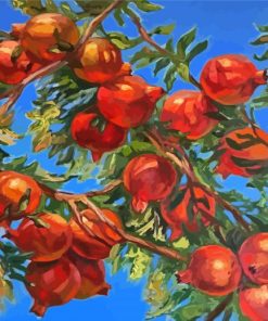 Pomegranate Tree Branches Paint By Numbers