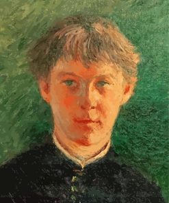 Portrait D Un Ecolier By Caillebotte Paint By Numbers