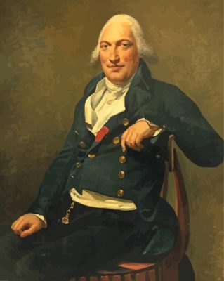 Portrait Of Claude Ignace By Marie Guillemine Paint By Numbers