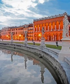 Prato Della Valle In Padua Paint By Numbers