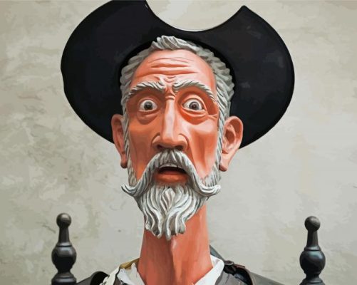 Quixote Art Paint By Numbers