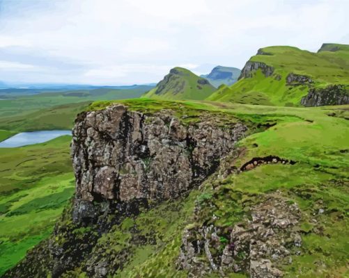 Quiraing Hill Paint By Numbers