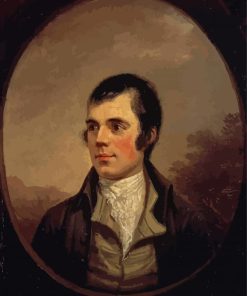 Robert Burns Portrait Paint By Numbers