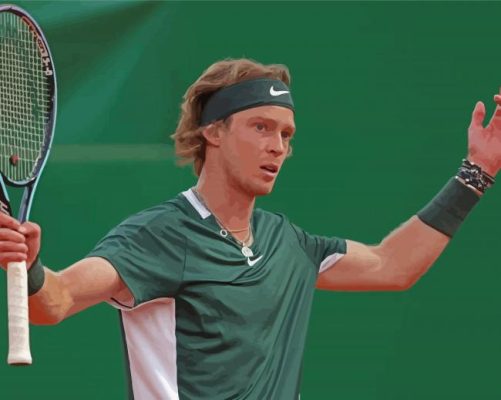 Russian Andrey Rublev Paint By Numbers