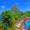 Saint Lucia Caribbean Island Paint By Numbers