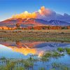 San Francisco Peaks Landscape Paint By Numbers