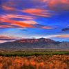Sandia Mountains At Sunset Paint By Numbers
