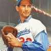 Sandy Koufax Art Paint By Numbers