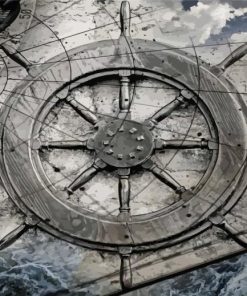 Ship Wheel Paint By Numbers