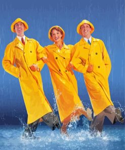 Singin' In The Rain Characters Paint By Numbers