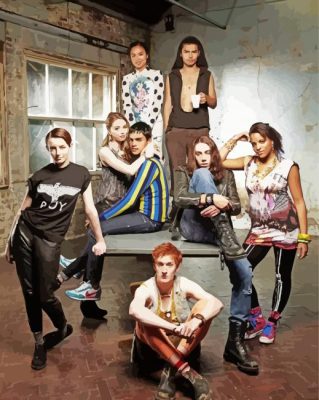 Skins Serie Characters Paint By Numbers