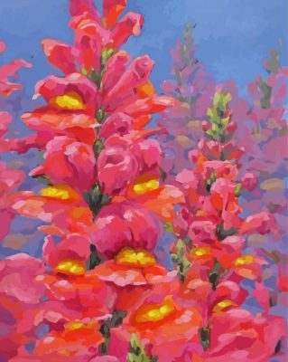 Snapdragons Paint By Numbers