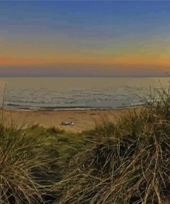 Southbourne Beach View Paint By Numbers