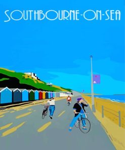 Southbourne On Sea Poster Paint By Numbers