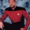 Star Trek Commander Riker Paint By Numbers