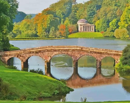 Stourhead Landscape Paint By Numbers