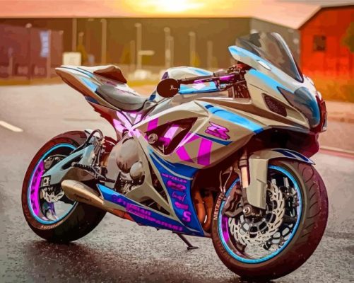 Suzuki GSX Paint By Numbers