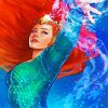 The Aqua Girl Paint By Numbers