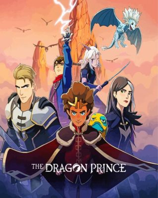 The Dragon Prince Poster Paint By Numbers