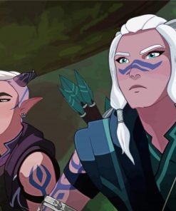 The Dragon Prince Paint By Numbers