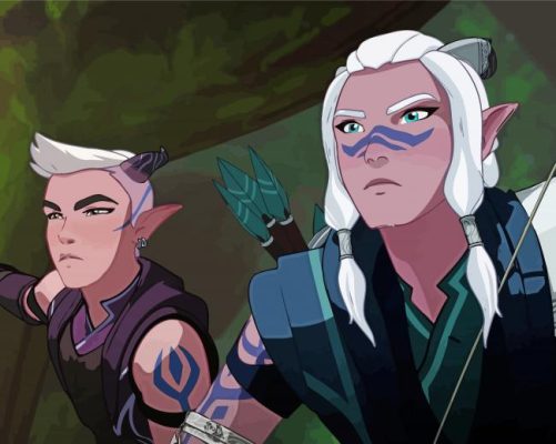 The Dragon Prince Paint By Numbers