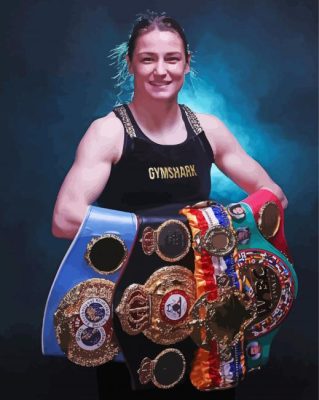 The Irish Katie Taylor Paint By Numbers