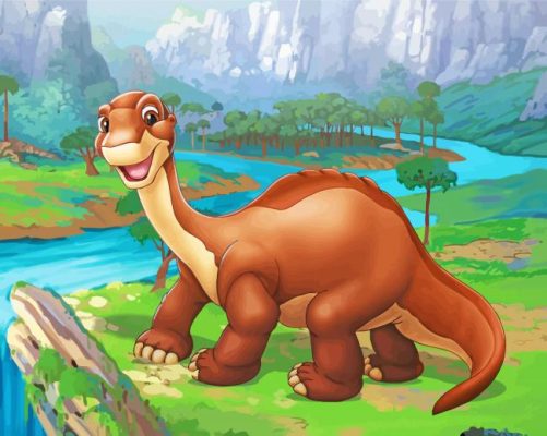 The Land Before Time Paint By Numbers