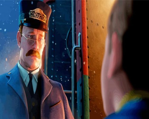 The Polar Express Paint By Numbers