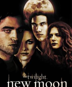 The Twilight Saga New Moon Movie Poster Paint By Numbers